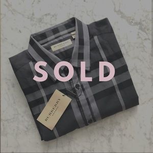 Authentic Burberry Men’s Shirt
